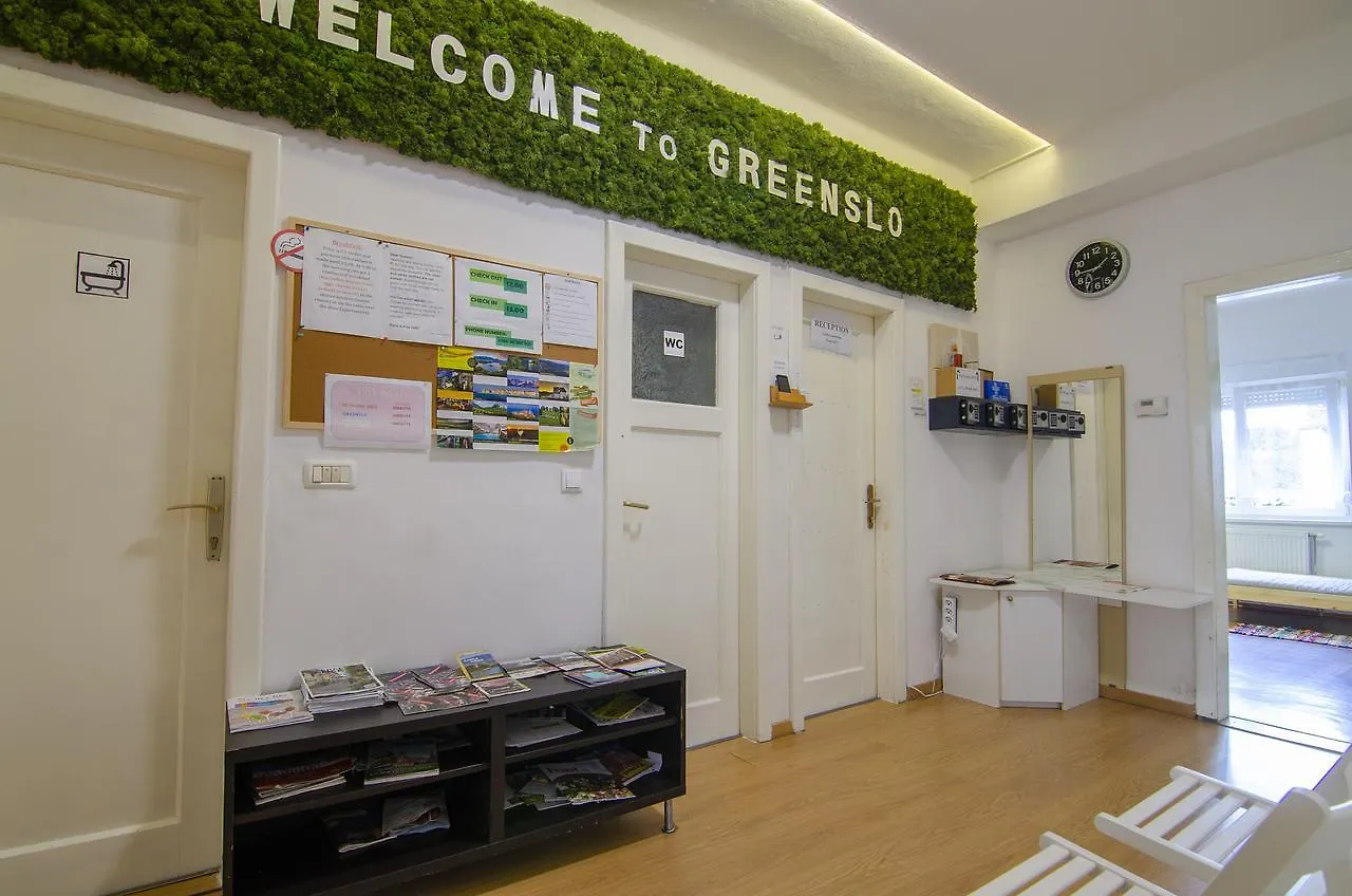 אכסניה לובליאנה Guesthouse Greenslo